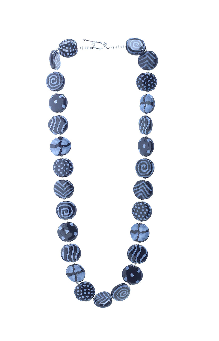 Deep Navy Necklace - Smartie bead