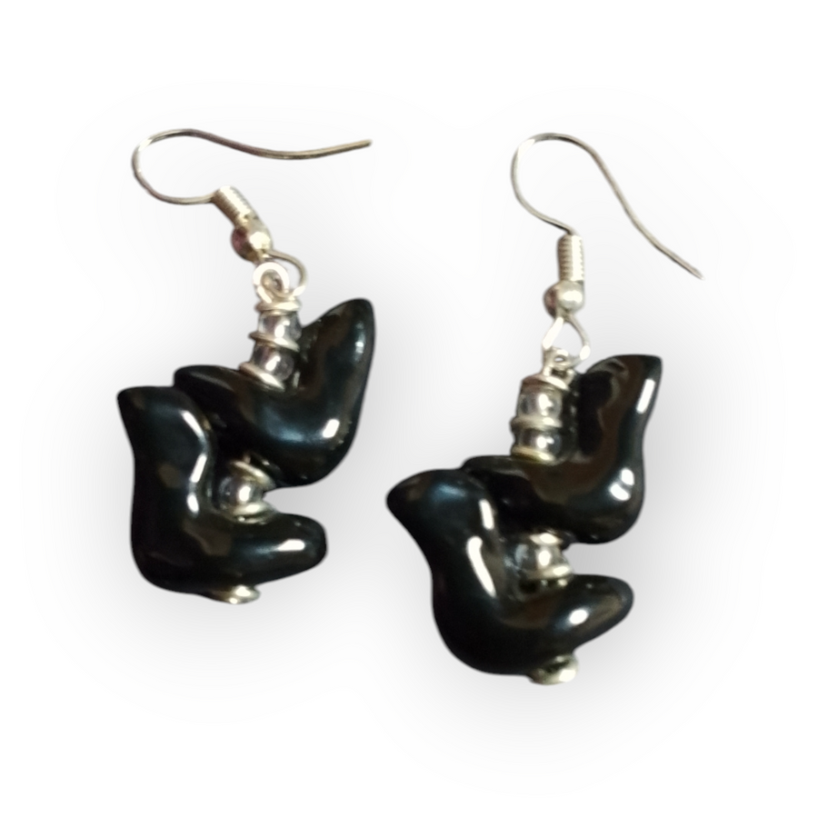 Black Melody Earring