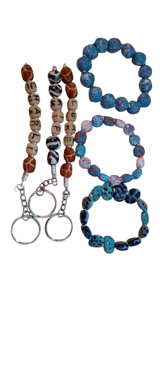 Custom Handmade bracelets and key chains