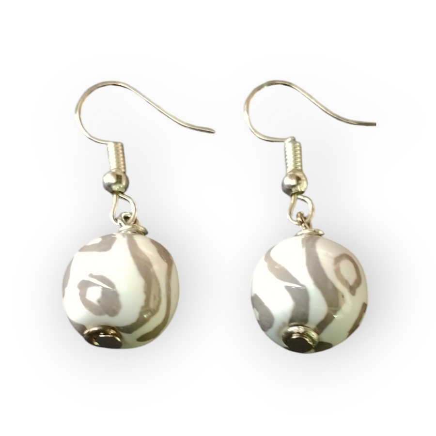 Caffe Latte Zanzibar Earrings