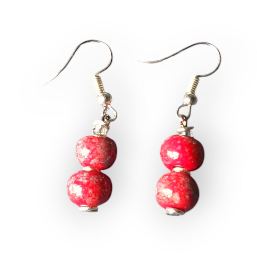 Camelia Splash Earring