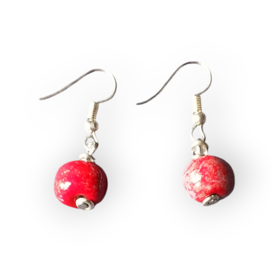 Camelia Splash Earring