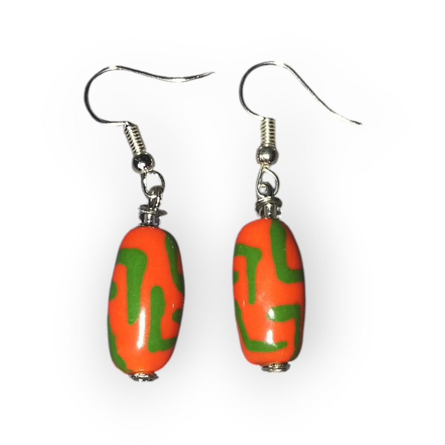 Hunter Green Earrings