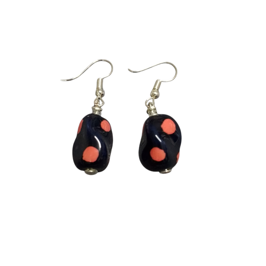 Midnight Ember  Earring