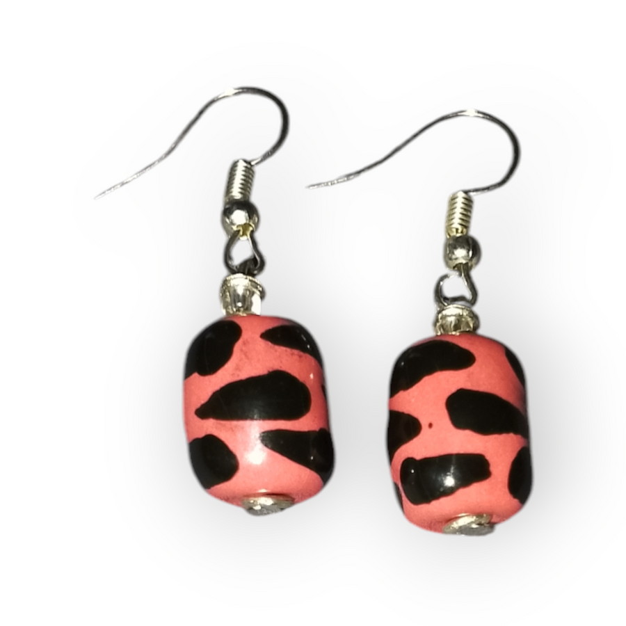 Tiger Flora Earrings