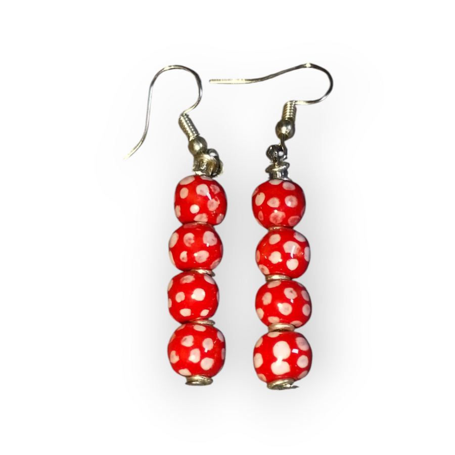 Unique Cherry Earrings