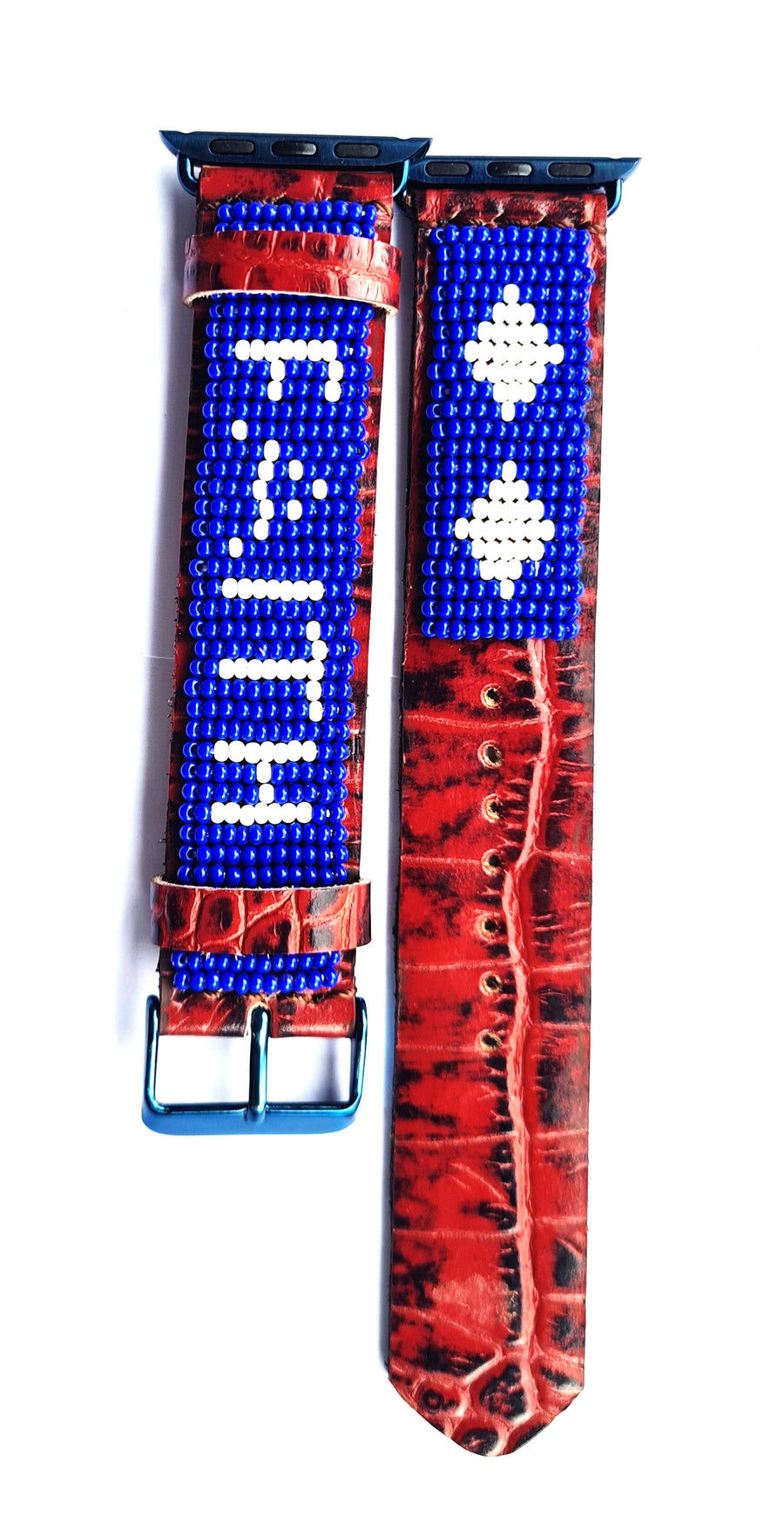 "LOVE" Message Beaded Apple Watch Band