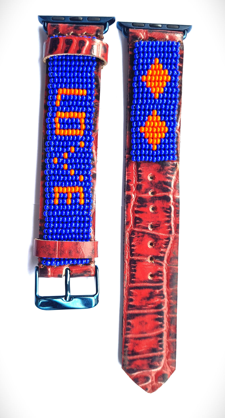 "LOVE" Message Beaded Apple Watch Band