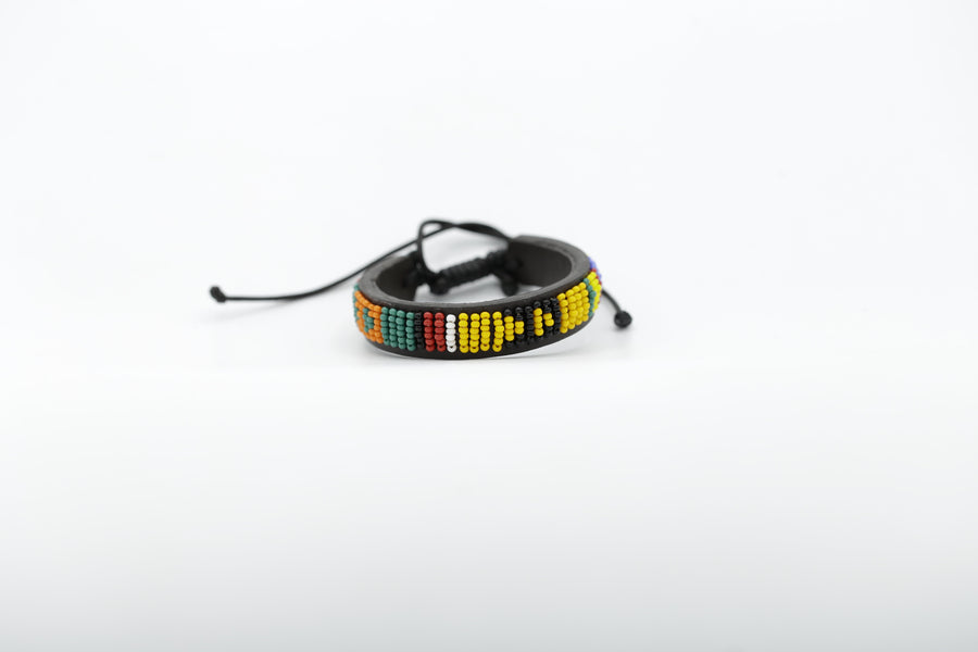 Maaai Beaded Bracelet 10 - Adjustable Cord