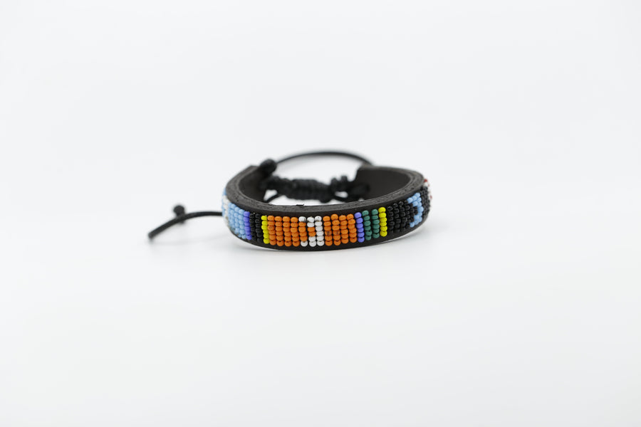 Maaai Beaded Bracelet 11 - Adjustable Cord