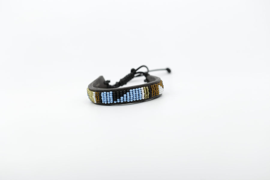 Maaai Beaded Bracelet 12 - Adjustable Cord