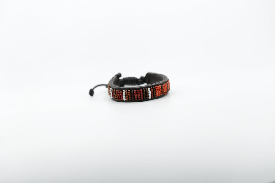 Maaai Beaded Bracelet 13 - Adjustable Cord