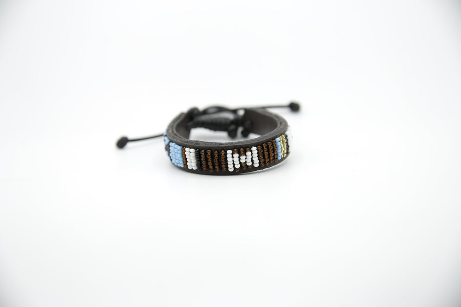 Maaai Beaded Bracelet 18 - Adjustable Cord
