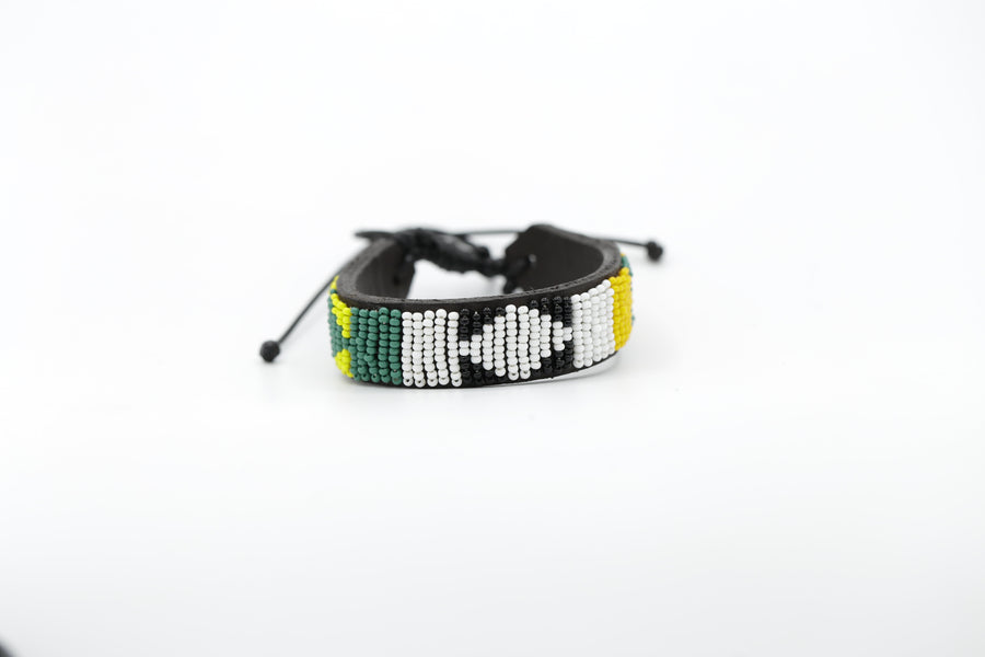 Maaai Beaded Bracelet 1 - Adjustable Cord