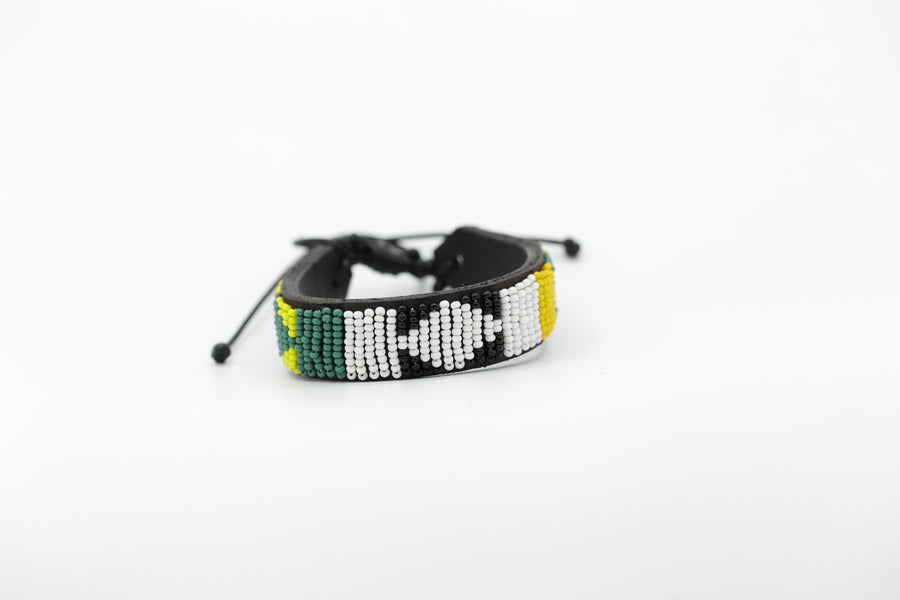 Maaai Beaded Bracelet 1 - Adjustable Cord