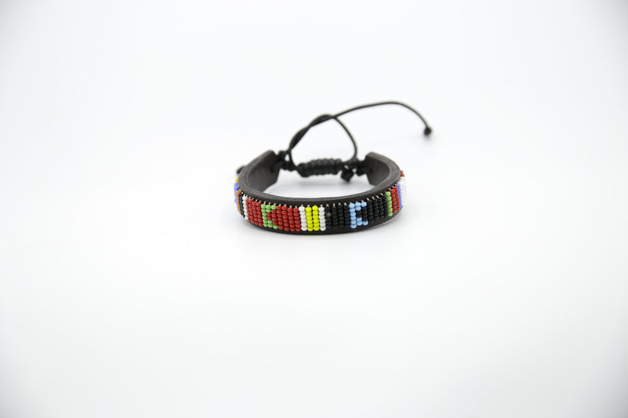 Maaai Beaded Bracelet 21 - Adjustable Cord