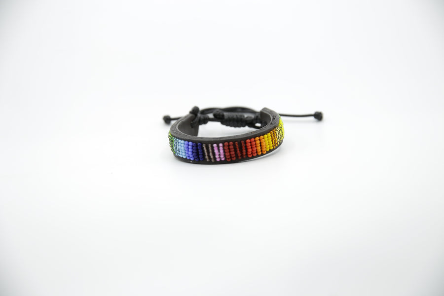 Maaai Beaded Bracelet 22 - Adjustable Cord