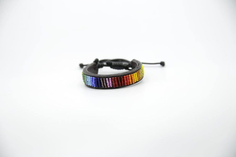 Maaai Beaded Bracelet 22 - Adjustable Cord