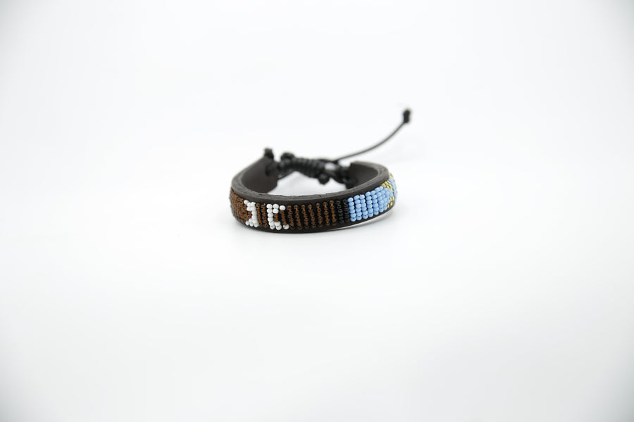 Maaai Beaded Bracelet 23 - Adjustable Cord