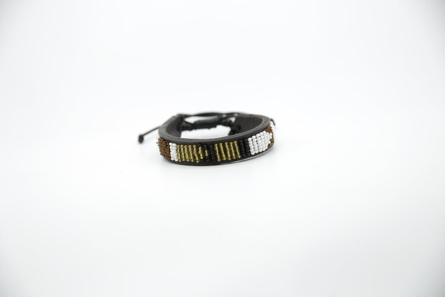 Maaai Beaded Bracelet 24 - Adjustable Cord