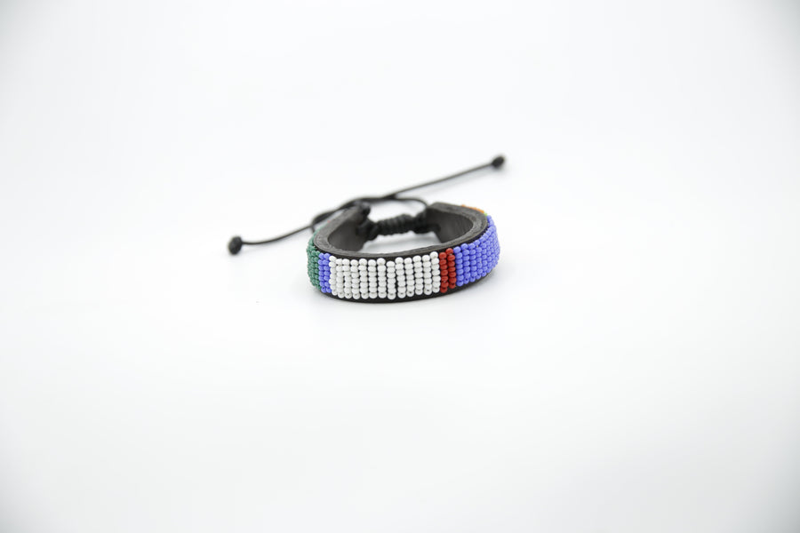 Maaai Beaded Bracelet 25 - Adjustable Cord