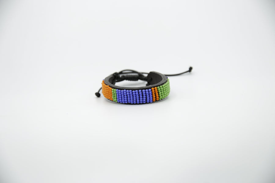 Maaai Beaded Bracelet 29 - Adjustable Cord