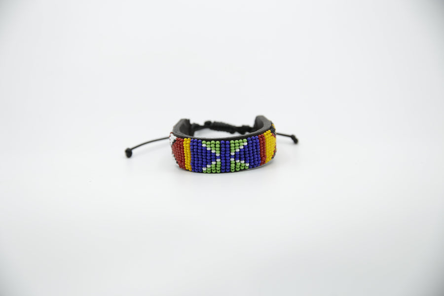 Maaai Beaded Bracelet 34 - Adjustable Cord