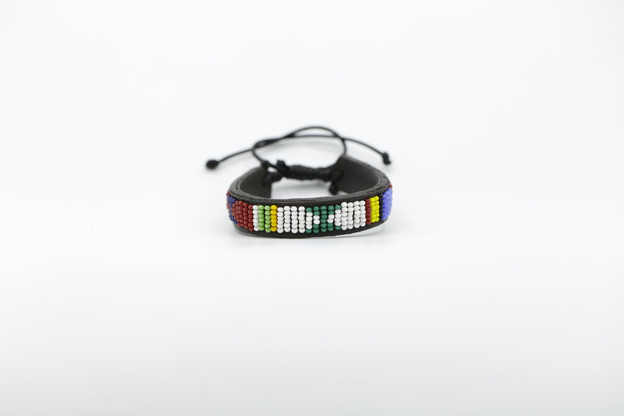 Maaai Beaded Bracelet 5 - Adjustable Cord