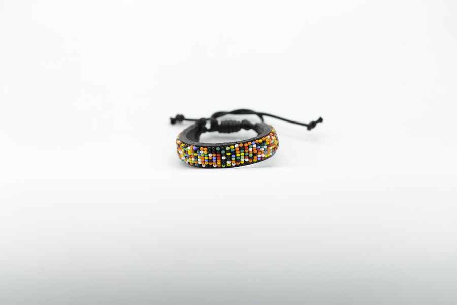 Maaai Beaded Bracelet 8 - Adjustable Cord