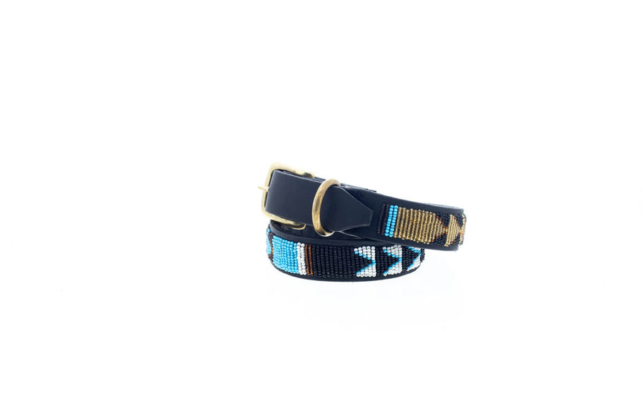 Earth Turquoise Arrow 2 Dog Collar