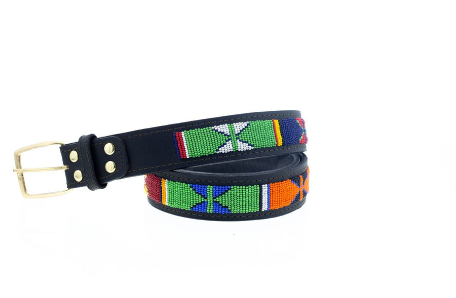 Lamu Leather Belt Stitched