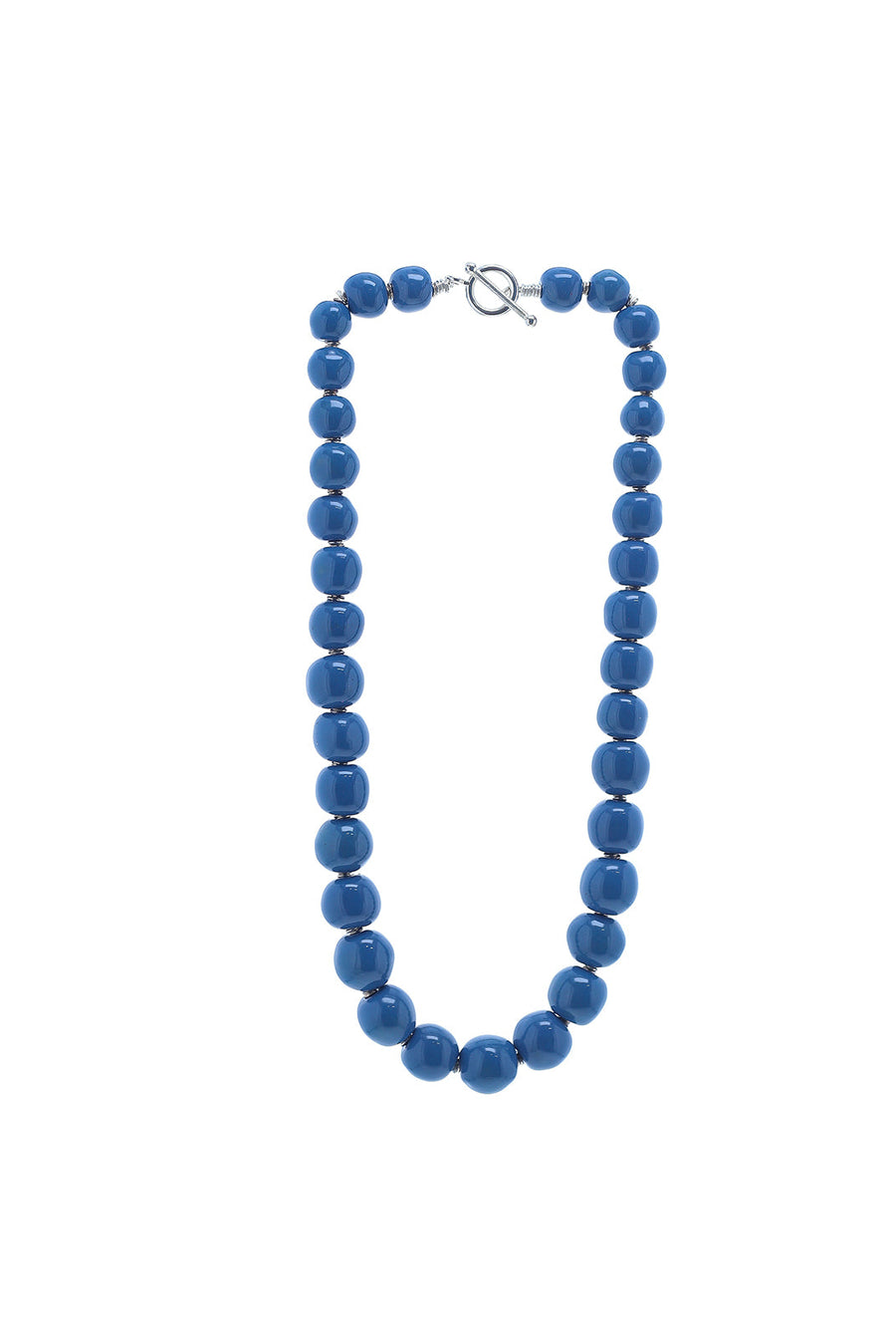 Mexican Blue Necklace - Petit Tango bead