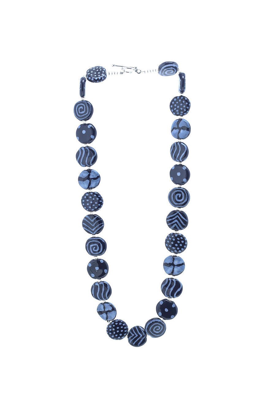 Deep Navy Necklace - Smartie bead