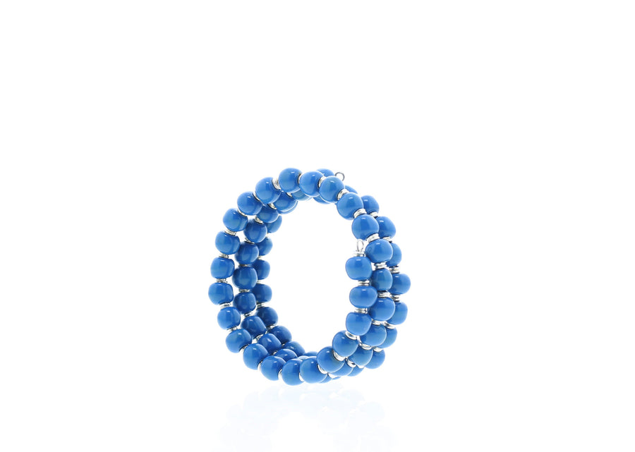 Mexican Blue Bracelet - Tiny Round
